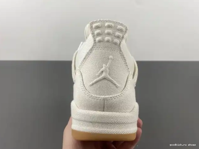 Cheap x Levi's AO2571-100 Air Jordan 'White' 4 0607